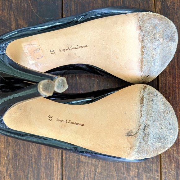 Rupert Sanderson Platform Peep Toe Heels - Size: 7 | IT 37 - Picture 8 of 14